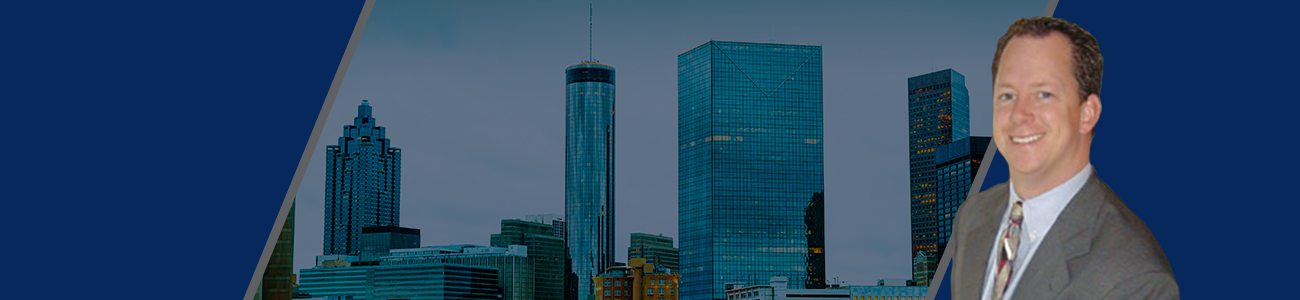 Kevin C. Ford with Atlanta Skyline in the background